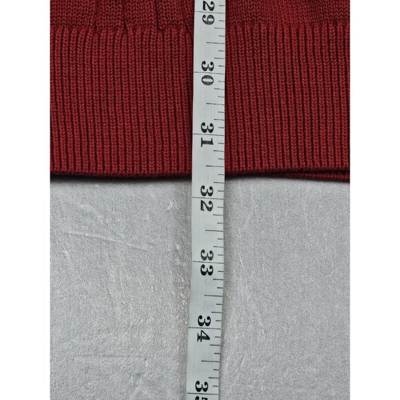 Cypress Links Sweater Vest Men 2XT Tall Sleeveless V Neck Knit Red‎ Cotton - Picture 4 of 5